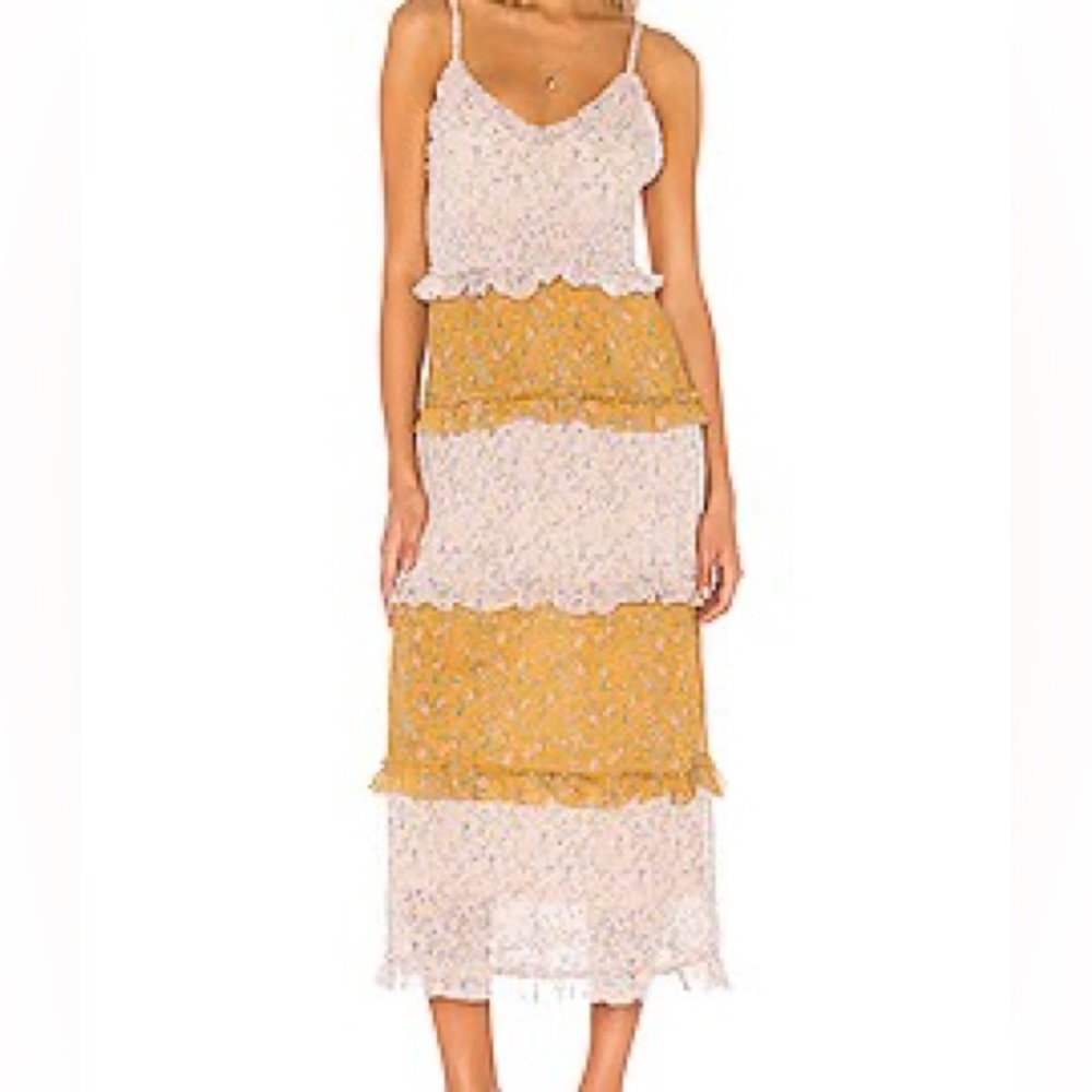 Show Me Your Mumu Emira Itsy Ditsy Floral Maxi Dress